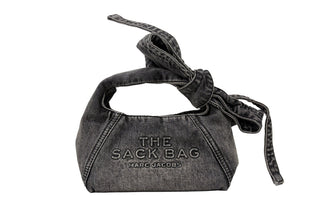 Marc Jacobs The Bow Denim Sack Bag Purse