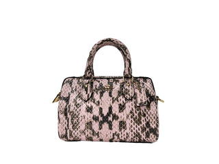 Coach Mini Rowan Snake Skin Crossbody Bag