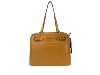 Coach Easton Brown Leather Tote Bag