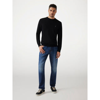 Black Viscose Sweatshirt