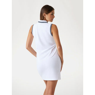 White Cotton Casual Dress