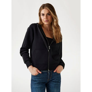 Black Polyester Sweatshirt