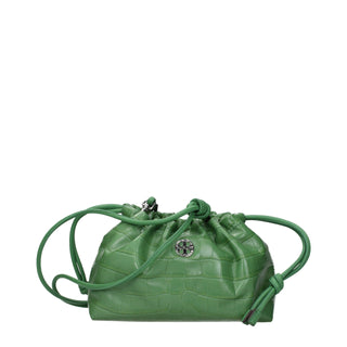 Green Leather Shoulder Bag