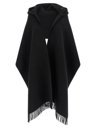 Black Wool Scarf