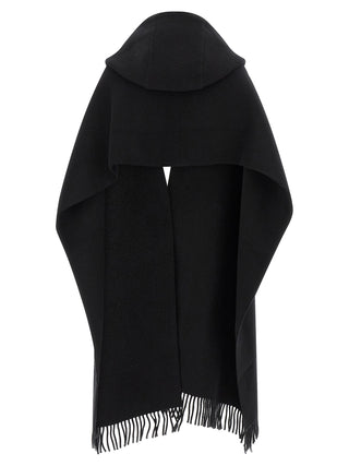 Black Wool Scarf