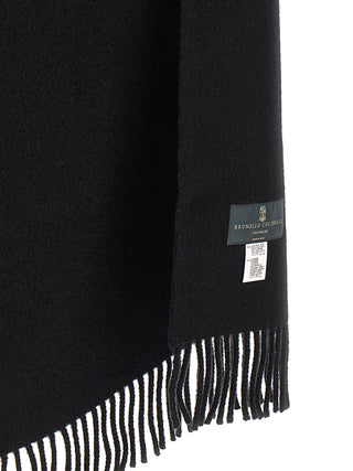 Black Wool Scarf