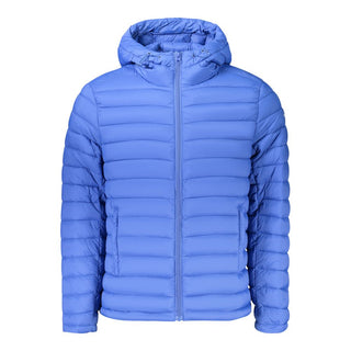 Blue Polyamide Men's Jacket