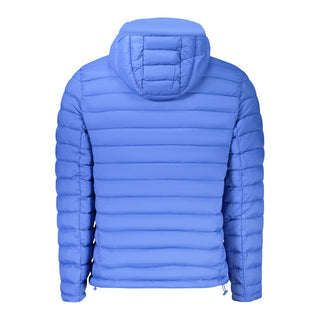 Blue Polyamide Men's Jacket
