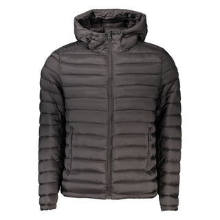 Black Polyamide Men's Jacket