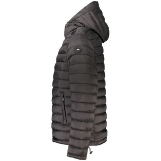 Black Polyamide Men's Jacket