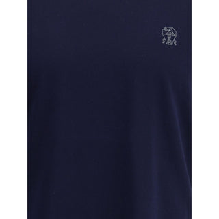 Blue Cotton T-Shirt