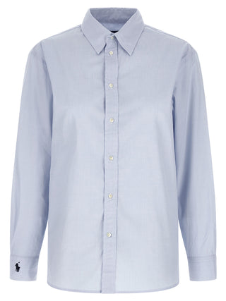 Blue Cotton Blouse
