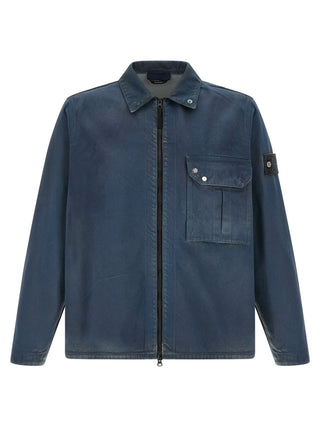 Blue Cotton Blouse
