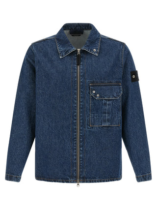 Blue Cotton Blouse
