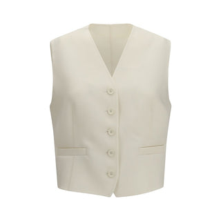 Beige Wool Oves Aries Waistcoat