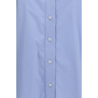 Blue Cotton Blouse