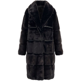 Black Polyester Women's Jacket