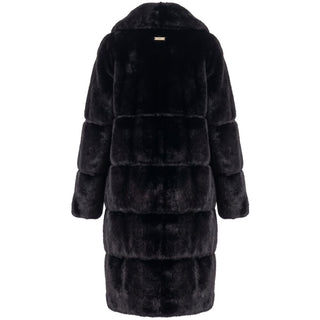 Black Polyester Women's Jacket