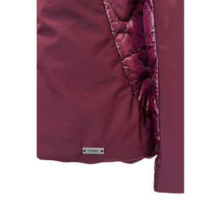 Red Nylon Women Jacket