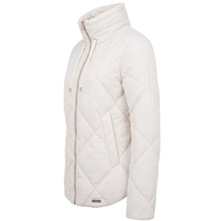 White Polyester Women Jacket