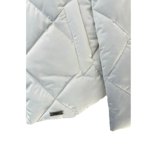 White Polyester Women Jacket