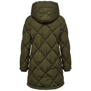 Green Polyester Women Jacket