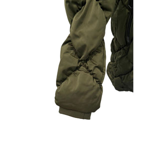 Green Polyester Women Jacket