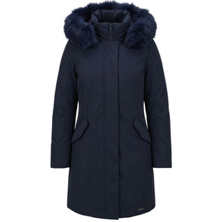 Blue Nylon Women Jacket
