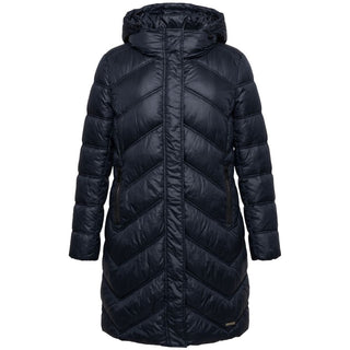 Blue Nylon Women Jacket