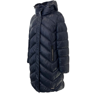 Blue Nylon Women Jacket