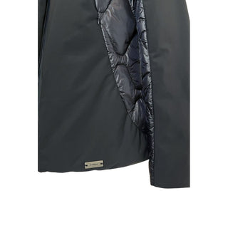 Blue Nylon Women Jacket