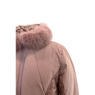 Pink Nylon Women Jacket