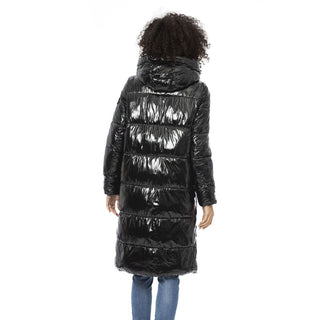Black Nylon Women Jacket
