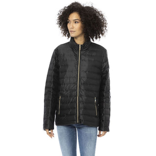Black PU Women Jacket