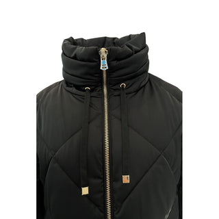 Black Polyester Women's Jacket