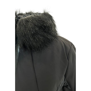 Black Nylon Women Jacket