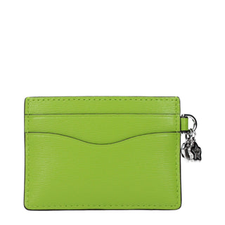 Green Leather Cardholder