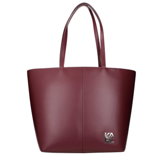 Red Polyethylene Shoulder Bag
