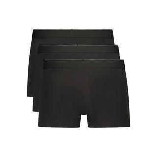 Black Cotton Men's Boxer