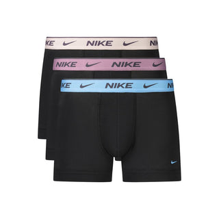 Black Cotton Men's Boxer