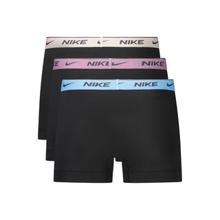 Black Cotton Men's Boxer