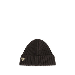 Brown Wool Oves Aries Beanie