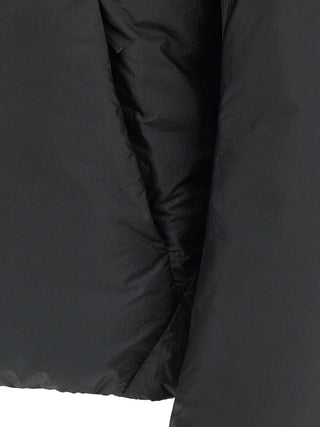 Black Nylon Full-Length Jacket