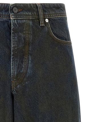 Blue Cotton Jeans Denim