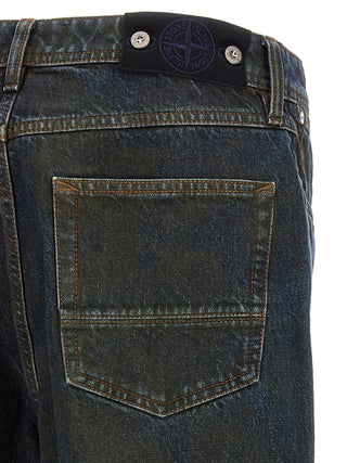 Blue Cotton Jeans Denim