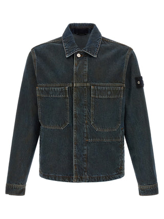 Blue Cotton Denim Jacket