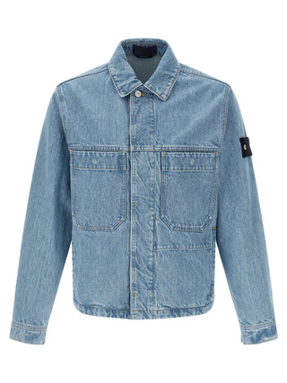 Blue Cotton Denim Jacket
