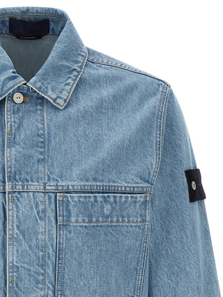 Blue Cotton Denim Jacket