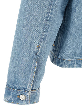 Blue Cotton Denim Jacket