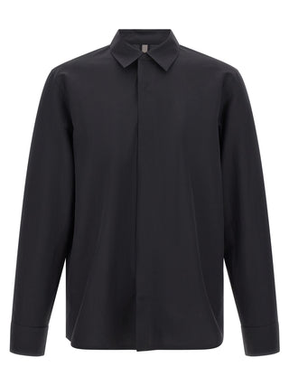 Black Paper Blouse